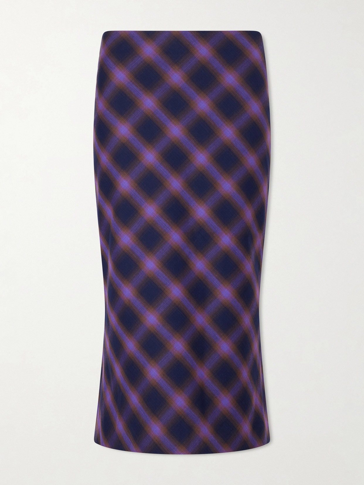 Shushu/Tong - Checked Cotton-Blend Midi