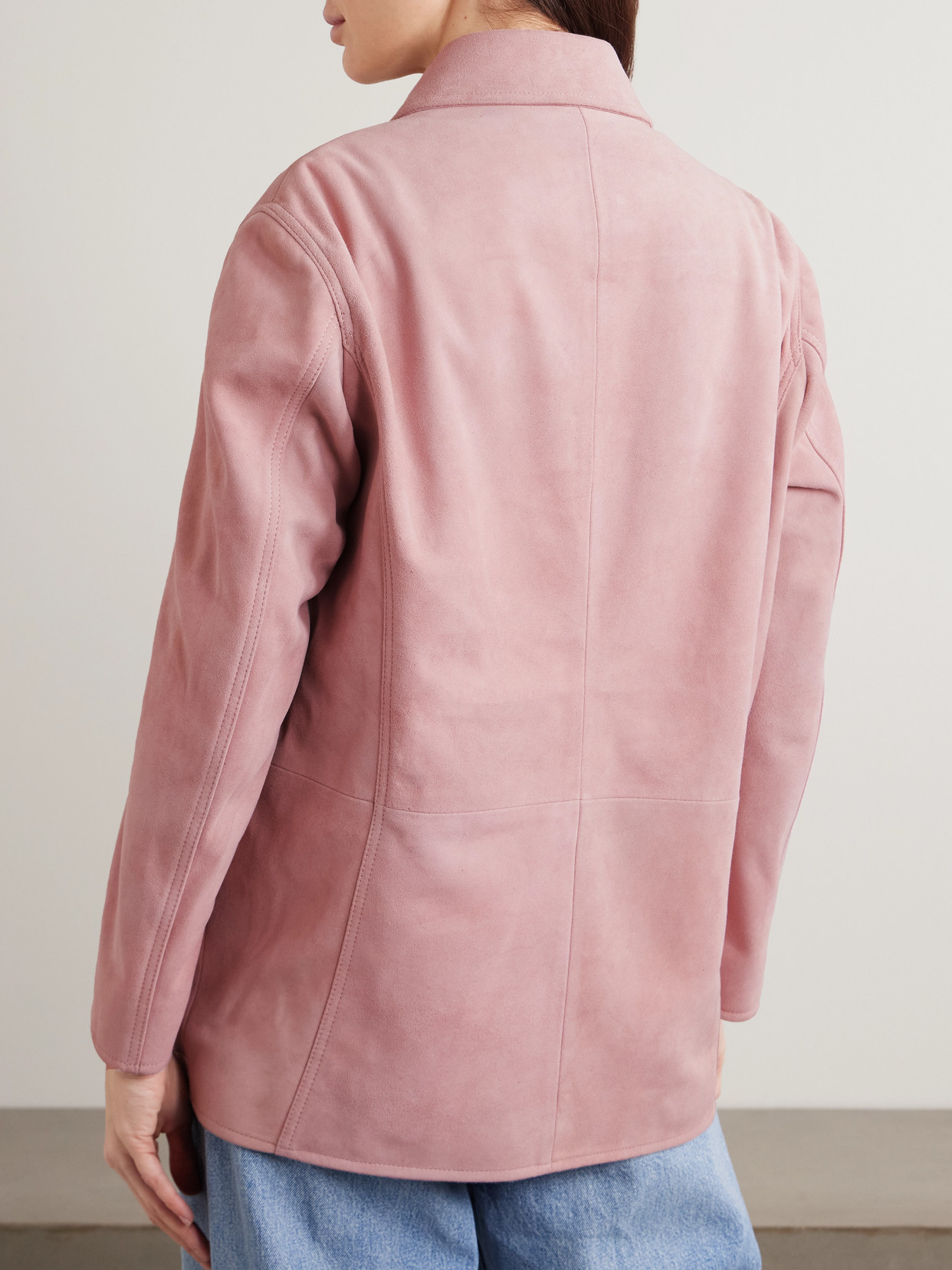 Seleste Paneled Distressed Jacket