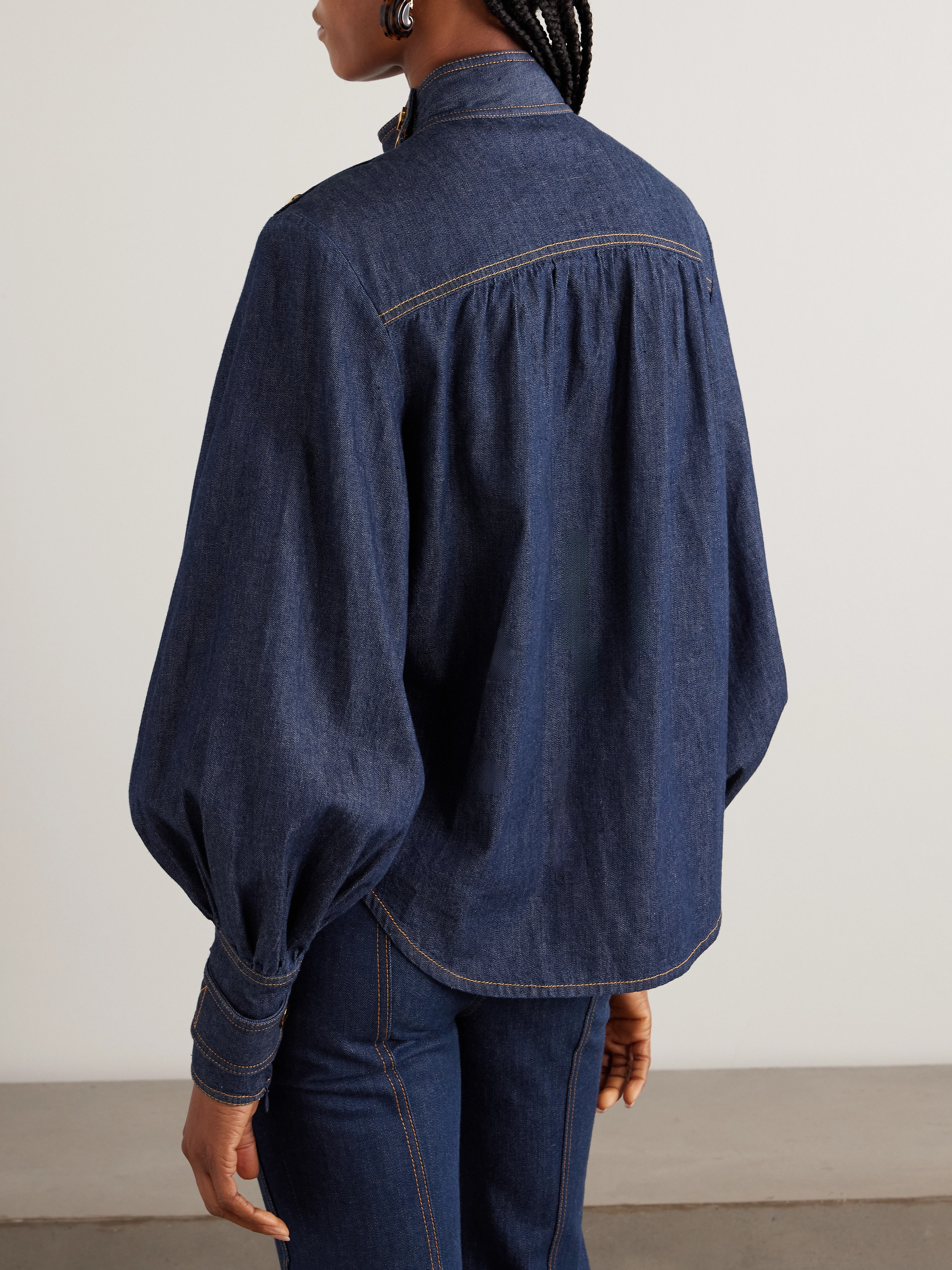 Zimmermann Denim blouse