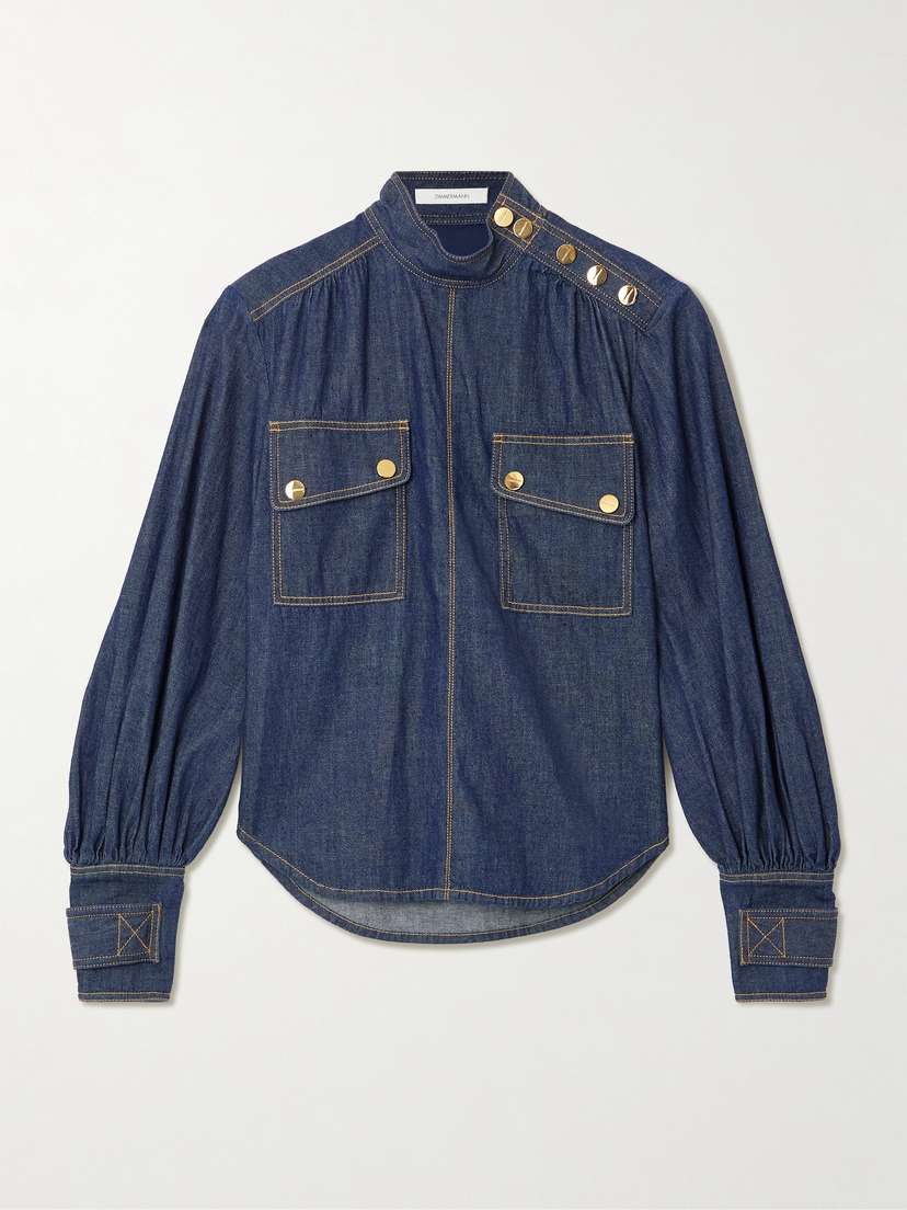 Zimmermann Denim Blouse