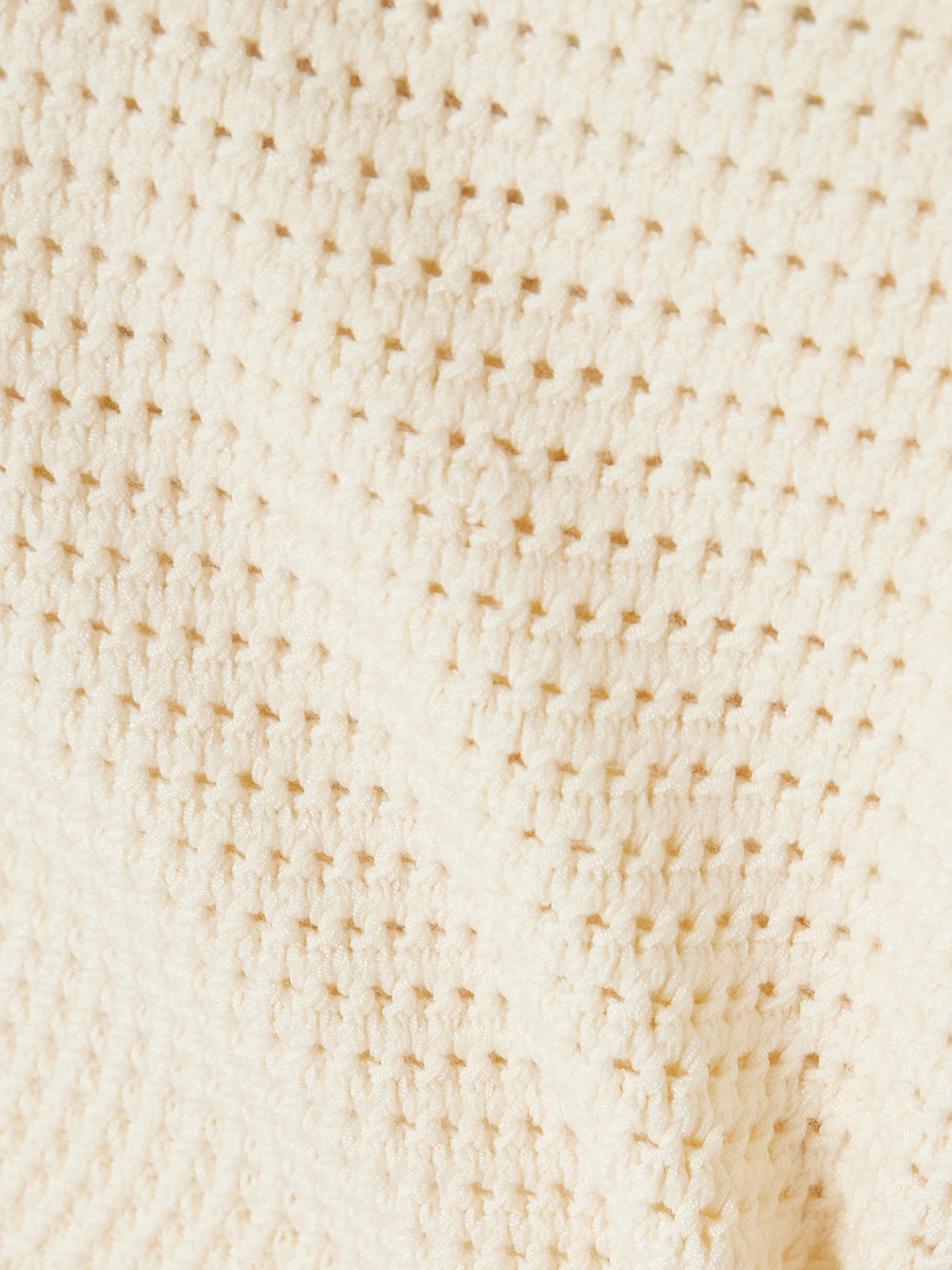 Dylan Cropped Strapless Crocheted Top
