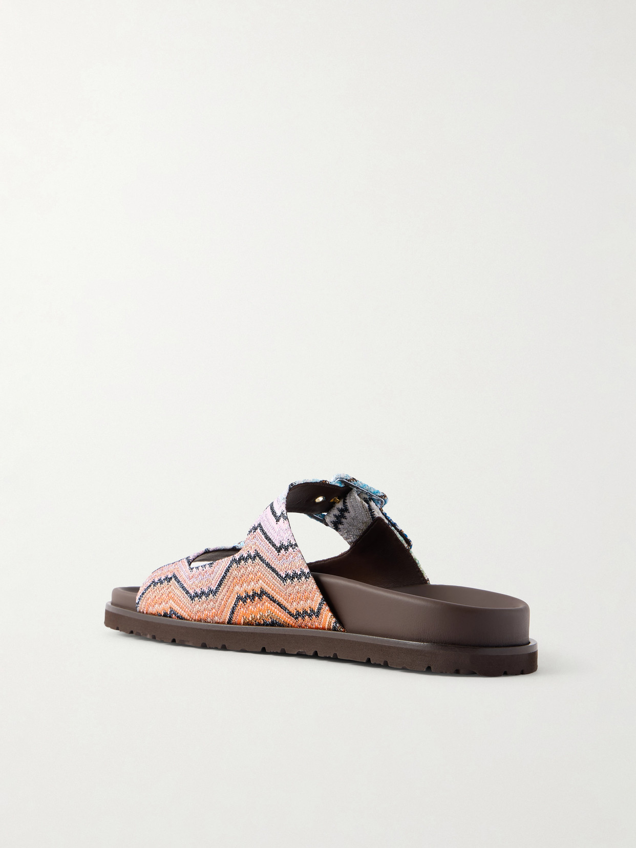 Clea Striped Woven Sandals