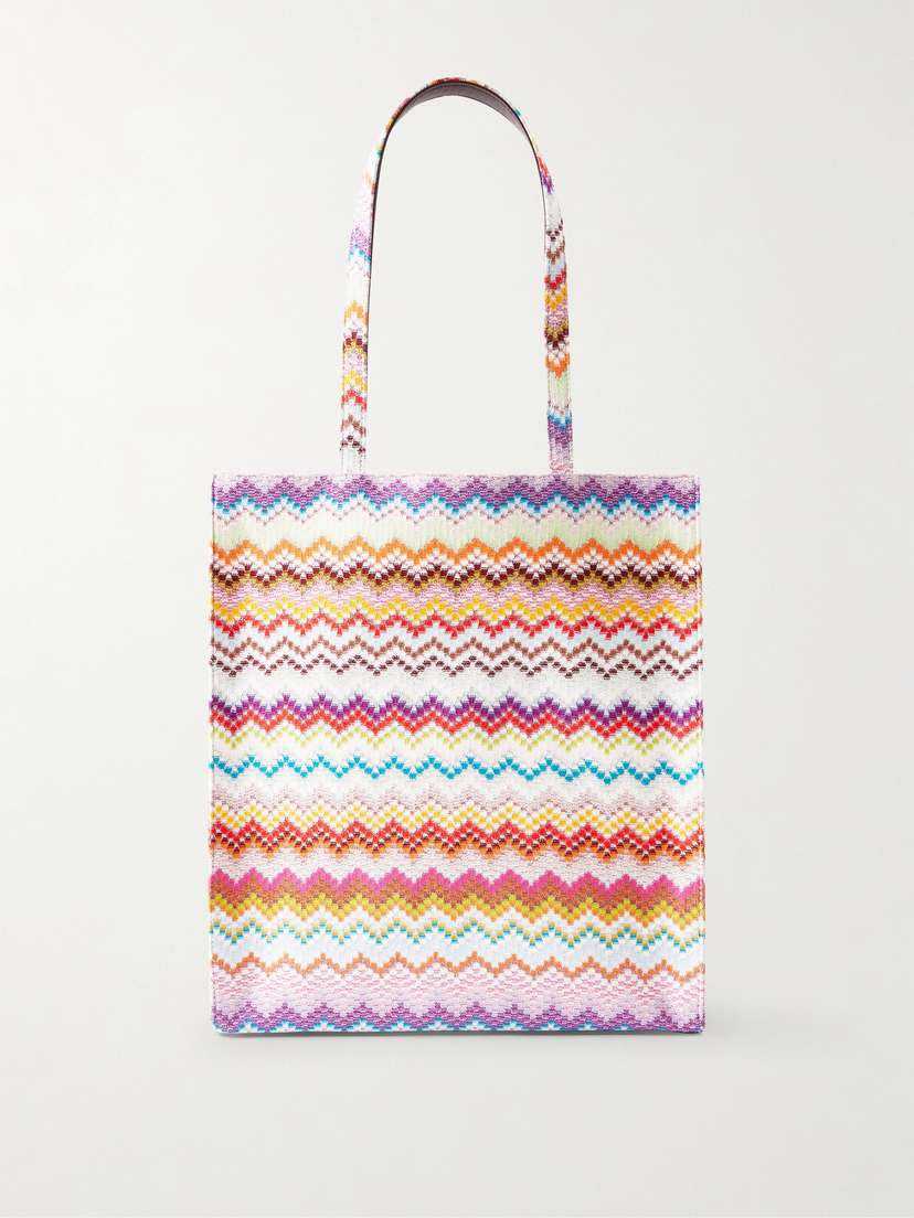 Missoni Striped Lurex Tote