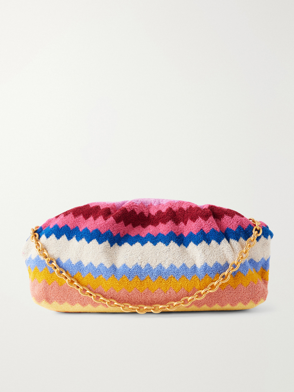 Missoni Large Terry Pouch In Multi