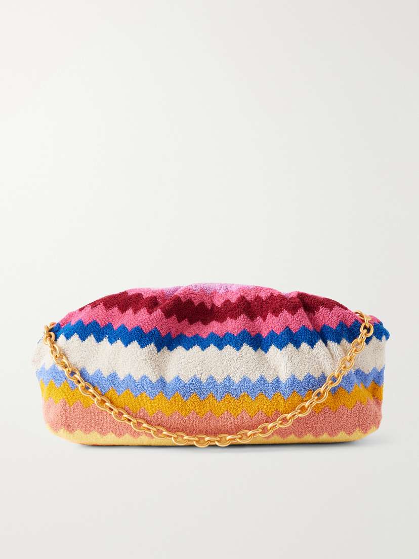 Missoni Large Striped Terry Pouch