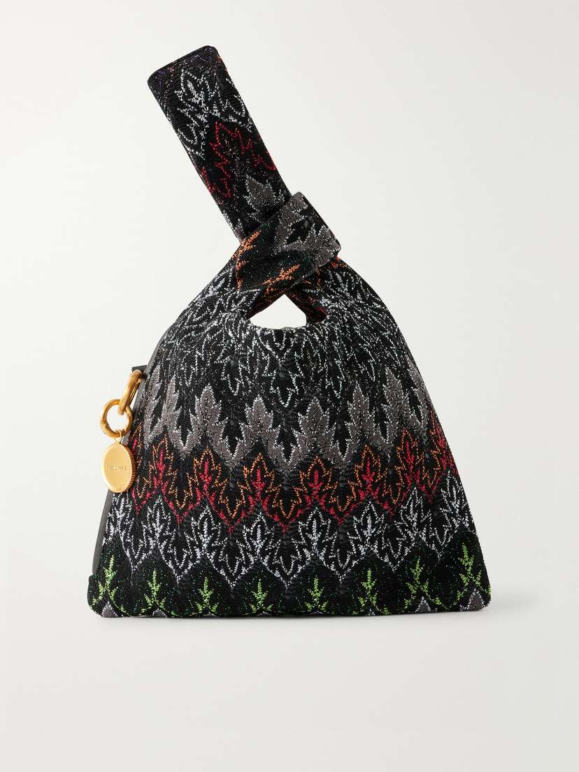 Missoni Striped Lurex Shoulder Bag