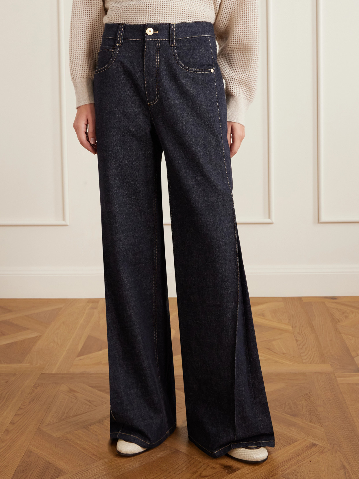 High-Rise Wide- Leg