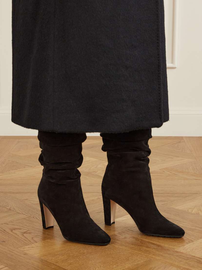 Manolo Blahnik Calassohi 90 Suede Knee Boots | Thumbnail 2