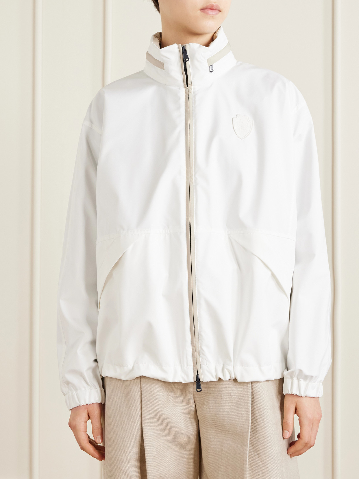 Appliquéd Jacket