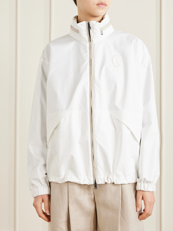 Brunello Cucinelli Appliquéd shell jacket