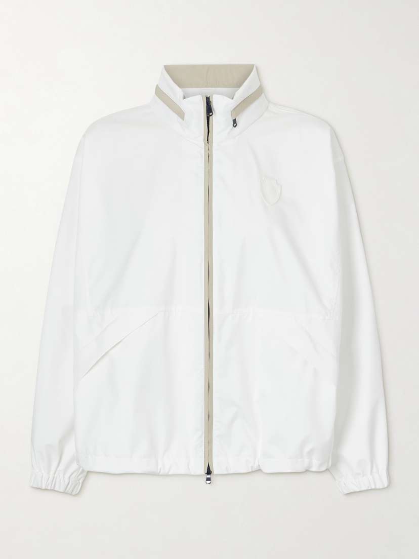 Brunello Cucinelli Appliquéd Shell Jacket