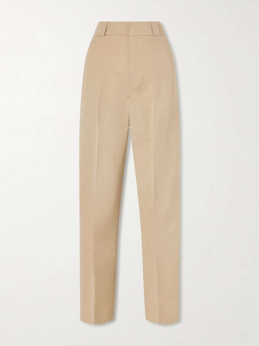FFORME Nahla Cotton And Silk-blend Pants