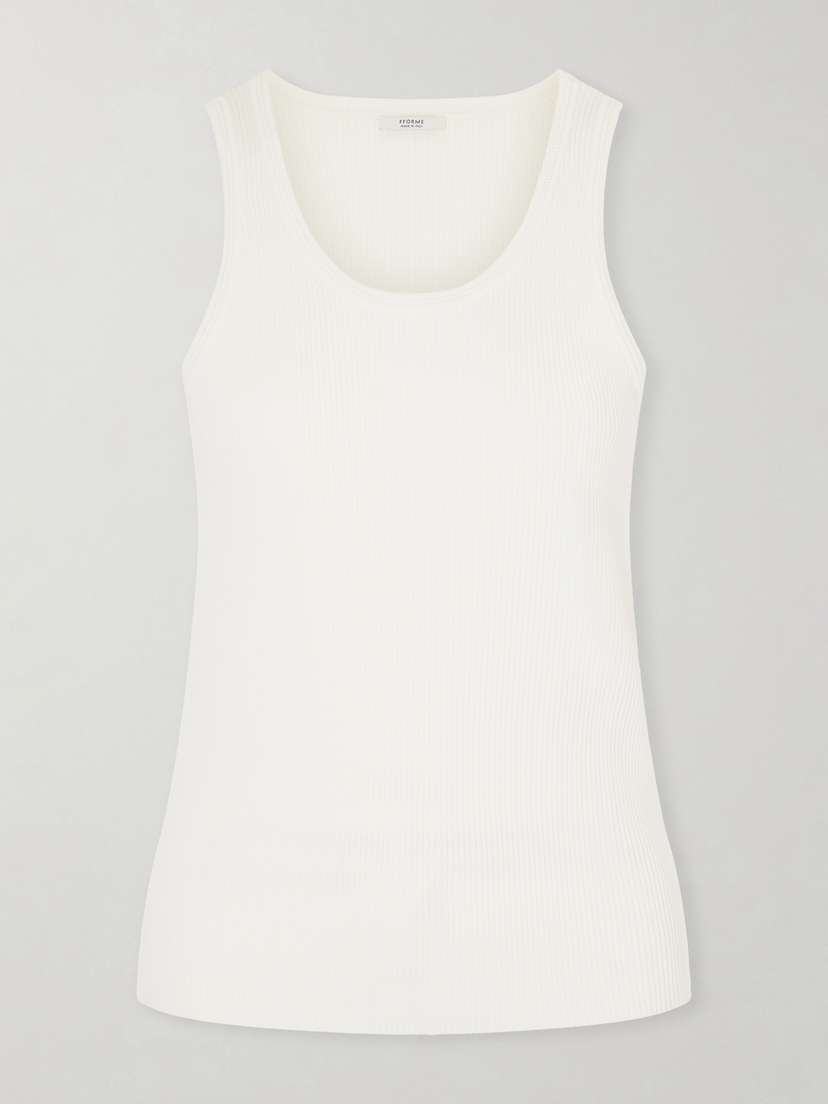 FFORME Camilla Ribbed Cotton Tank Top