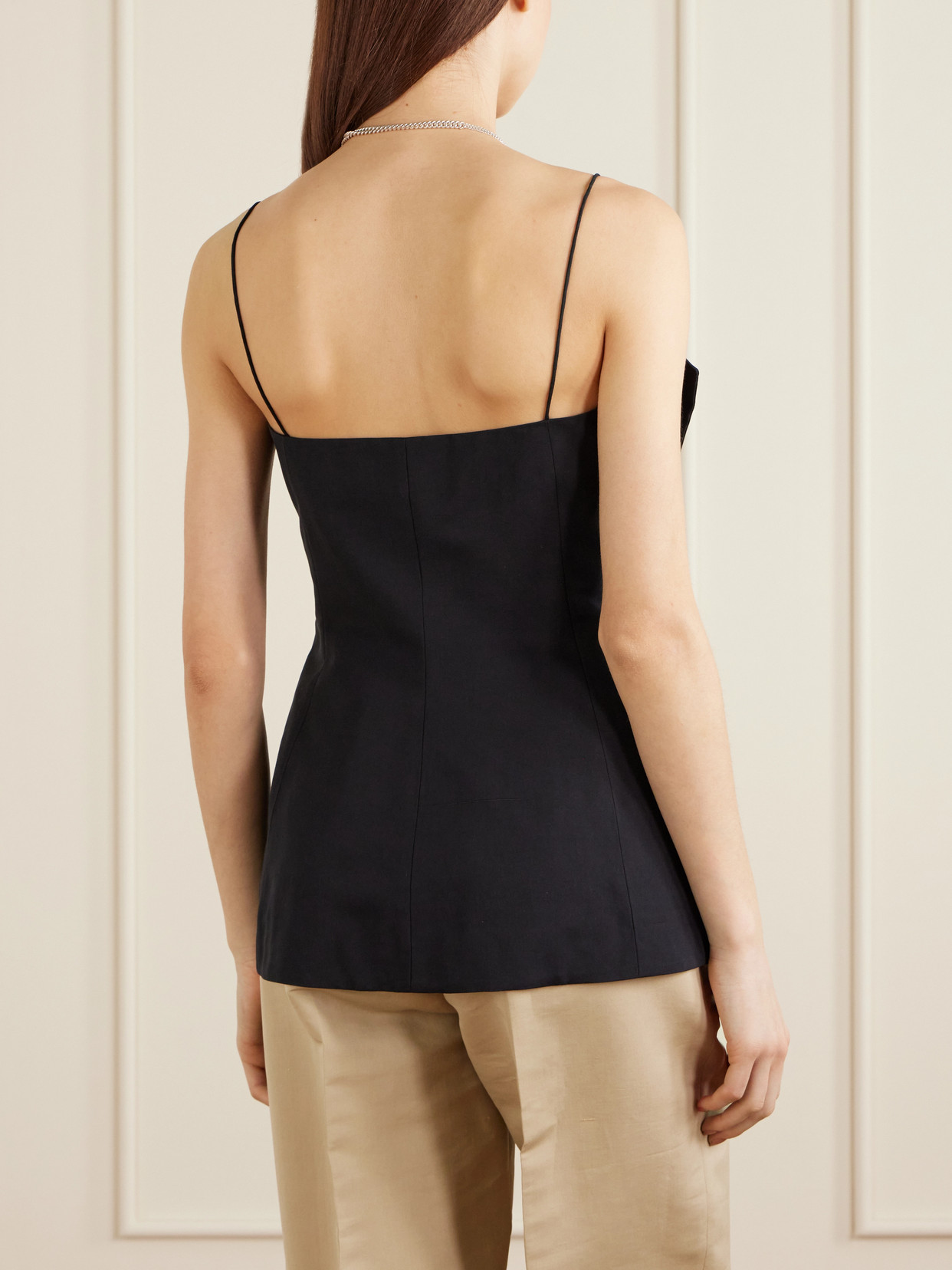 Eilwen Cotton And Silk Blend Top