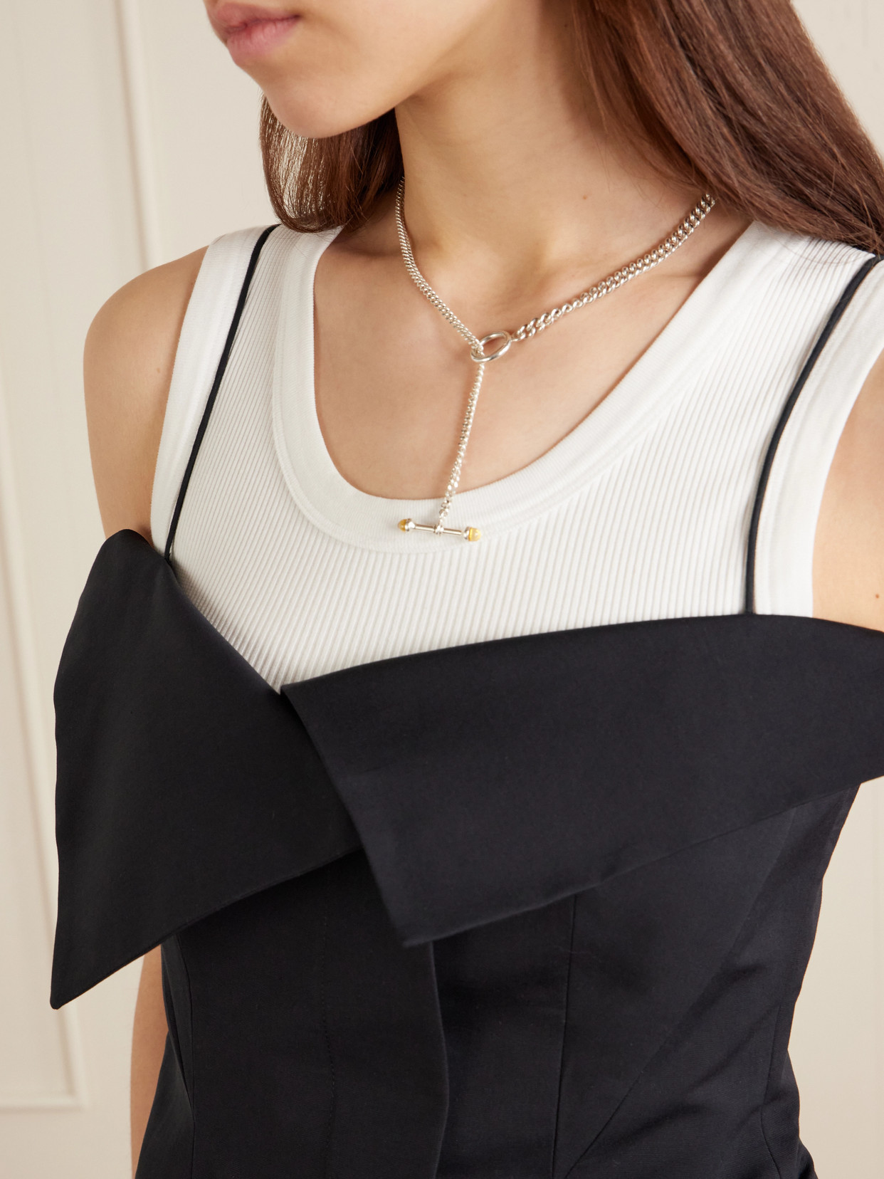 Eilwen Cotton And Silk Blend Top
