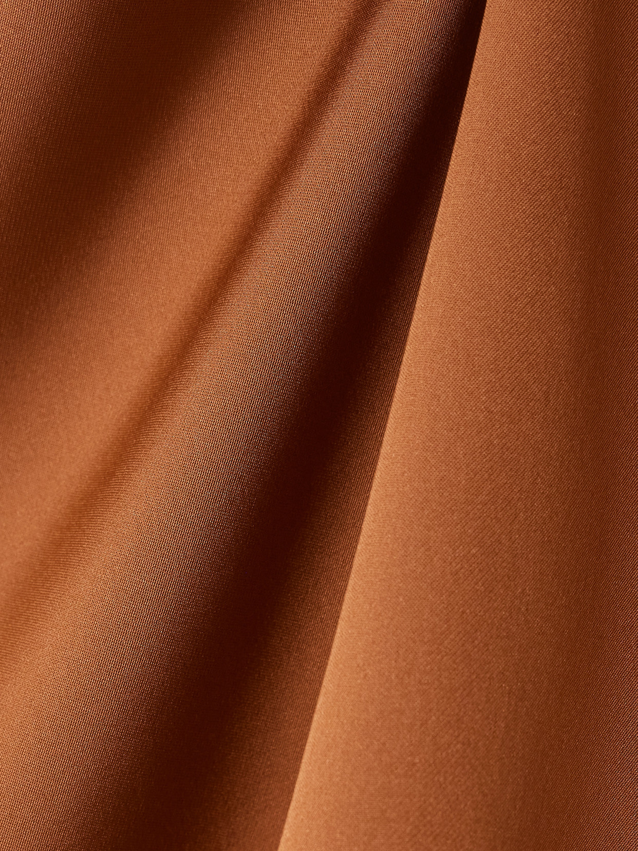 Theory Sleeveless Silk Blouse In Orange