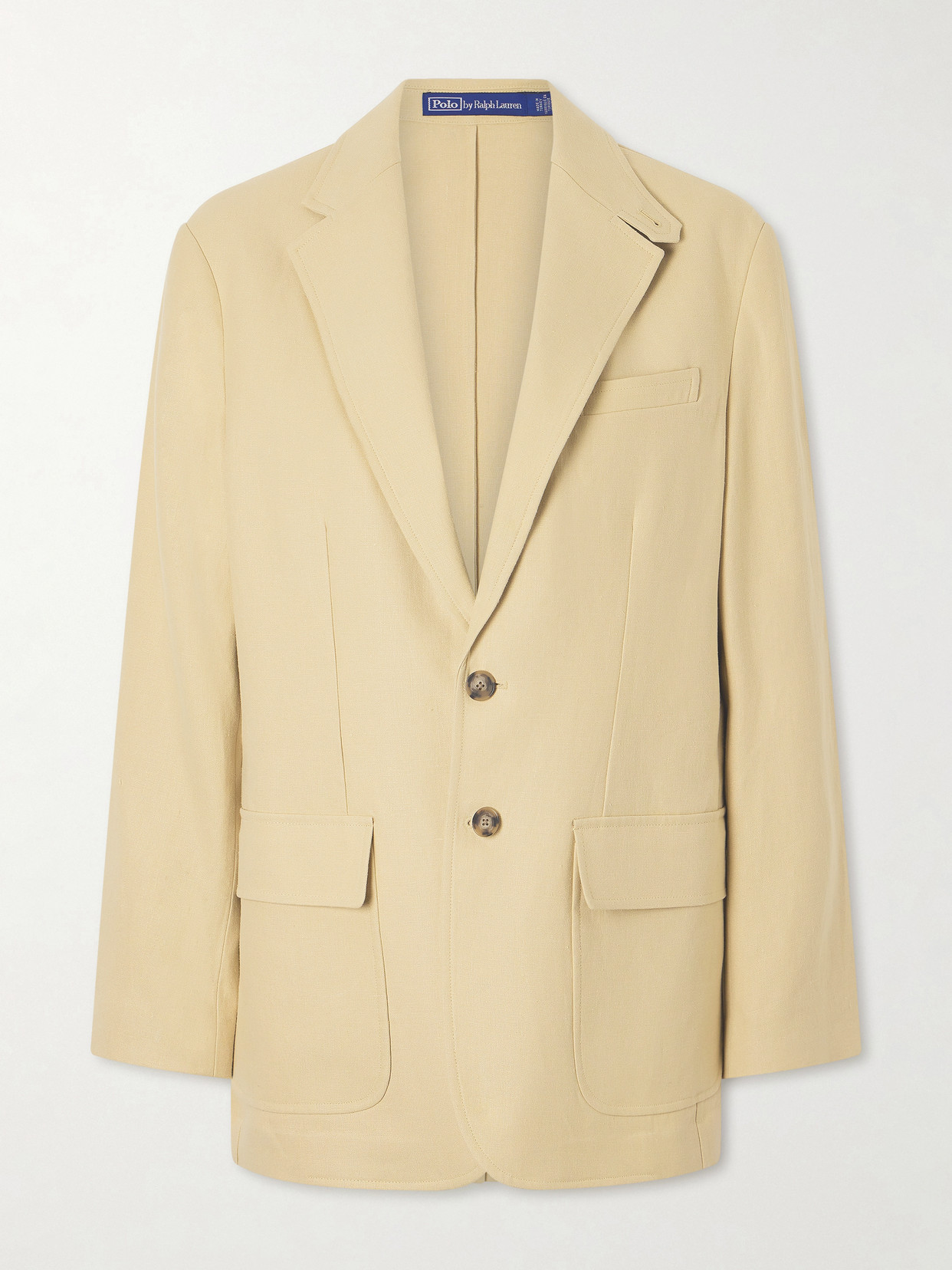 Polo Ralph Lauren Hemp Blazer In Nude