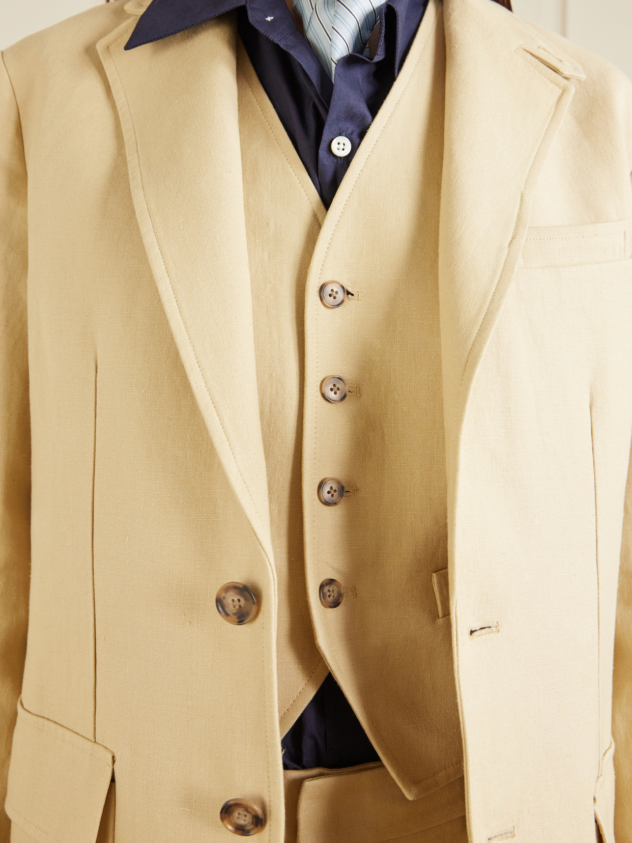 Polo Ralph Lauren - Hemp And Cotton-Voile Vest