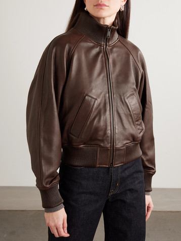 Polo Ralph Lauren Leather bomber jacket