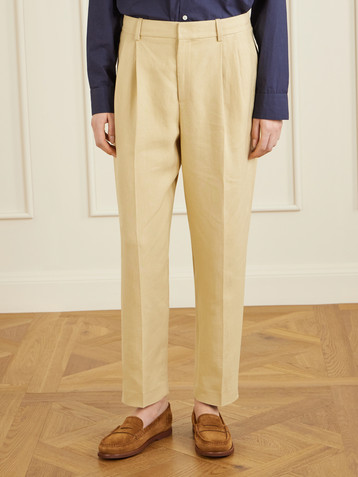 Polo Ralph Lauren Tapered hemp trousers