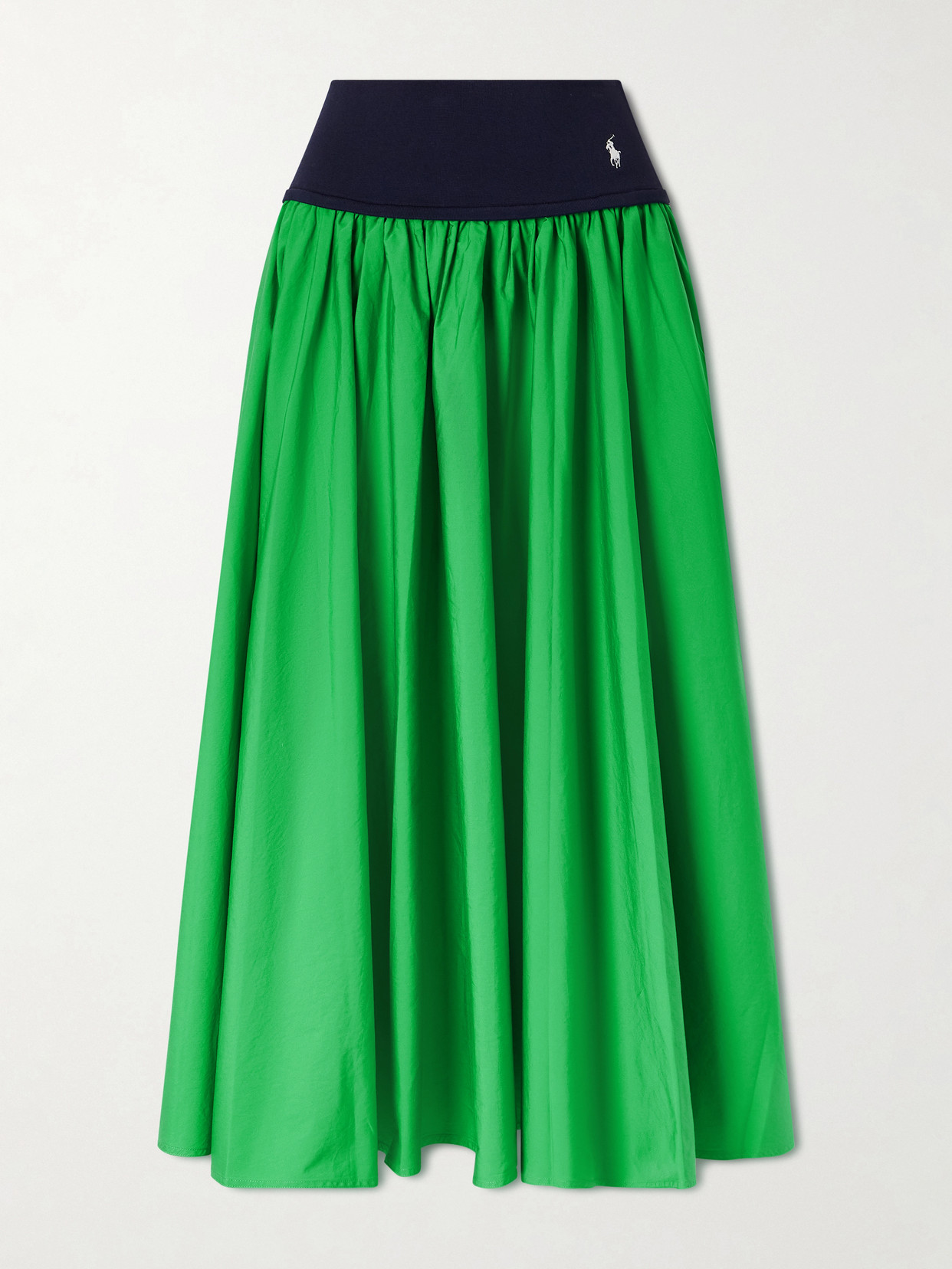 Polo Ralph Lauren - Ribbed Cotton-Poplin Maxi