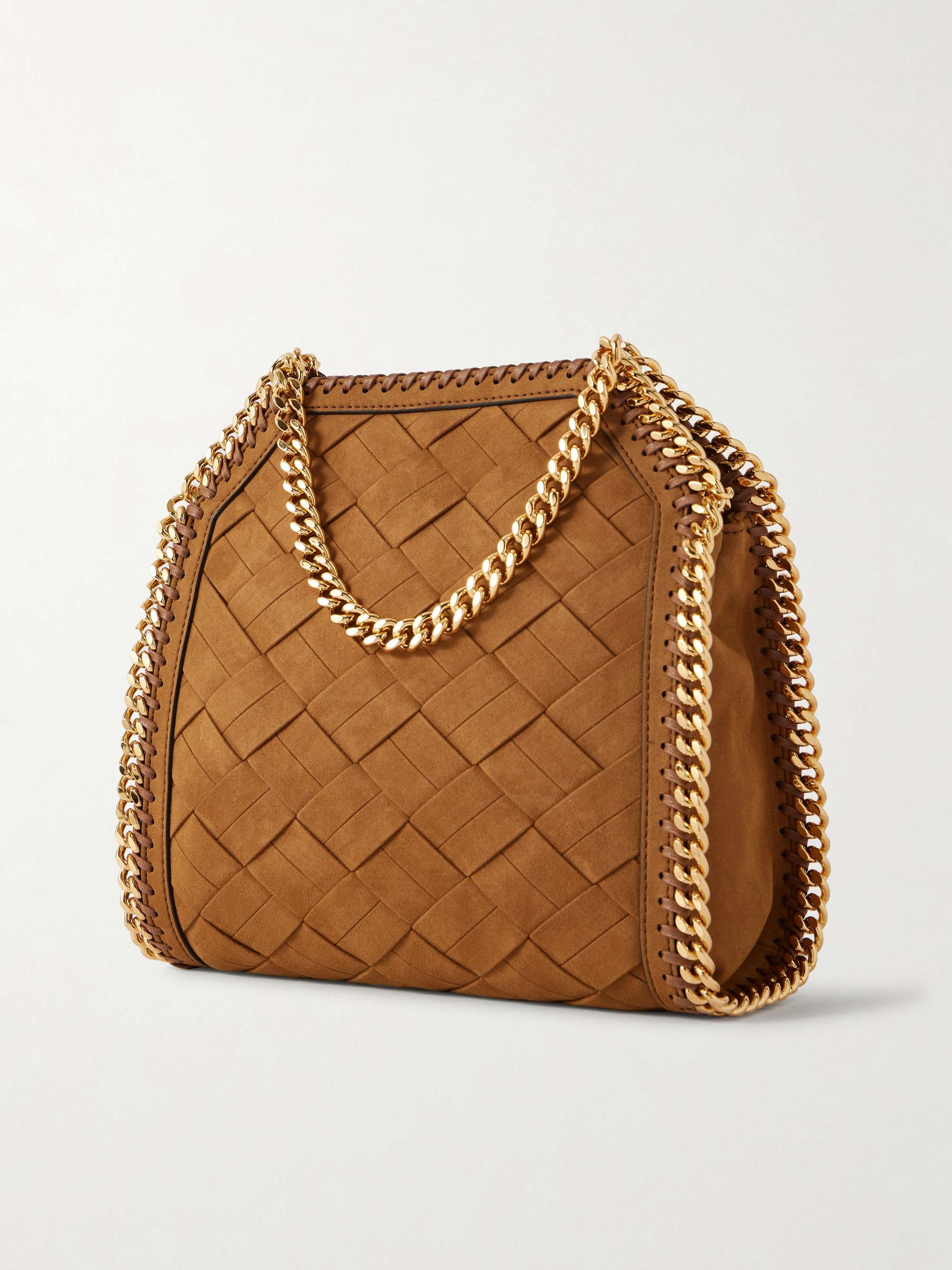 STELLA MCCARTNEY Falabella woven shoulder bag | NET-A-PORTER