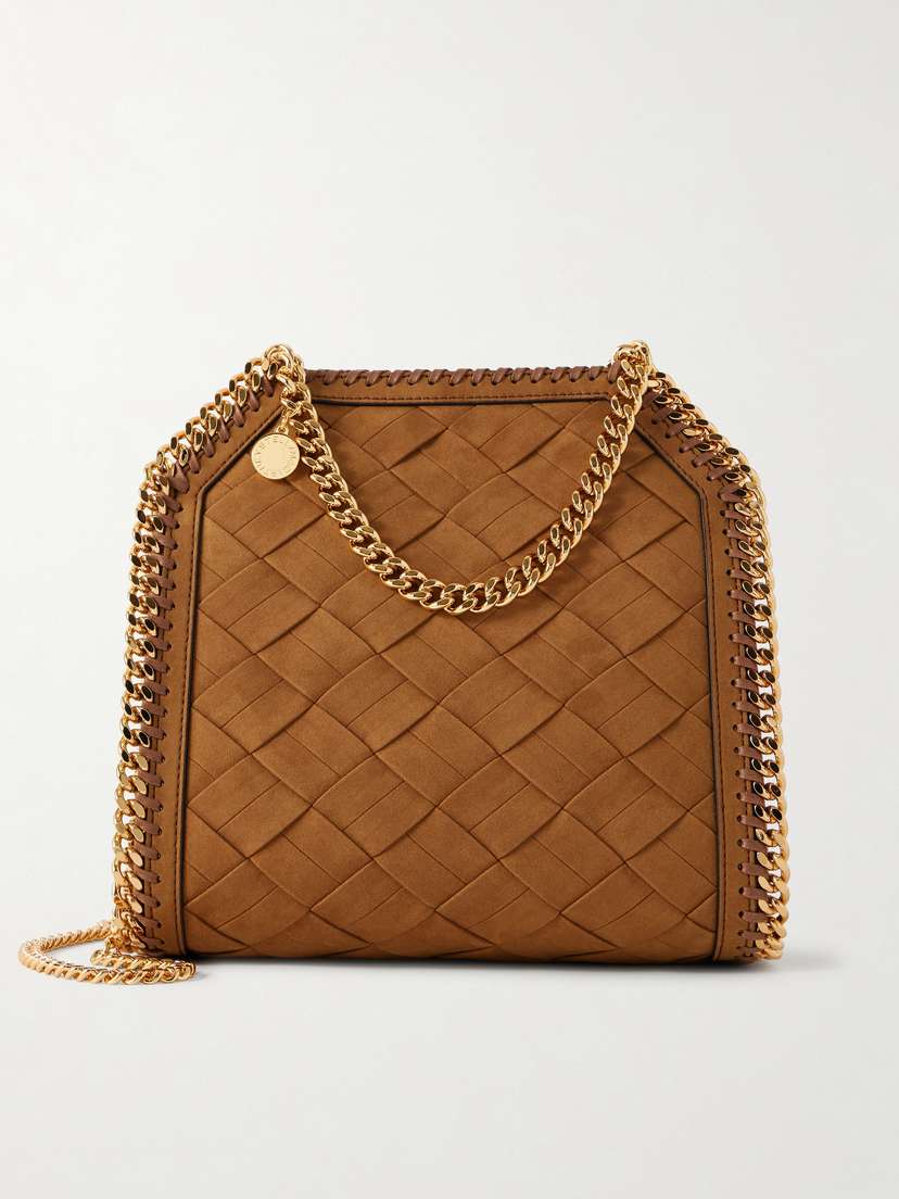 Stella McCartney Falabella Woven Shoulder Bag
