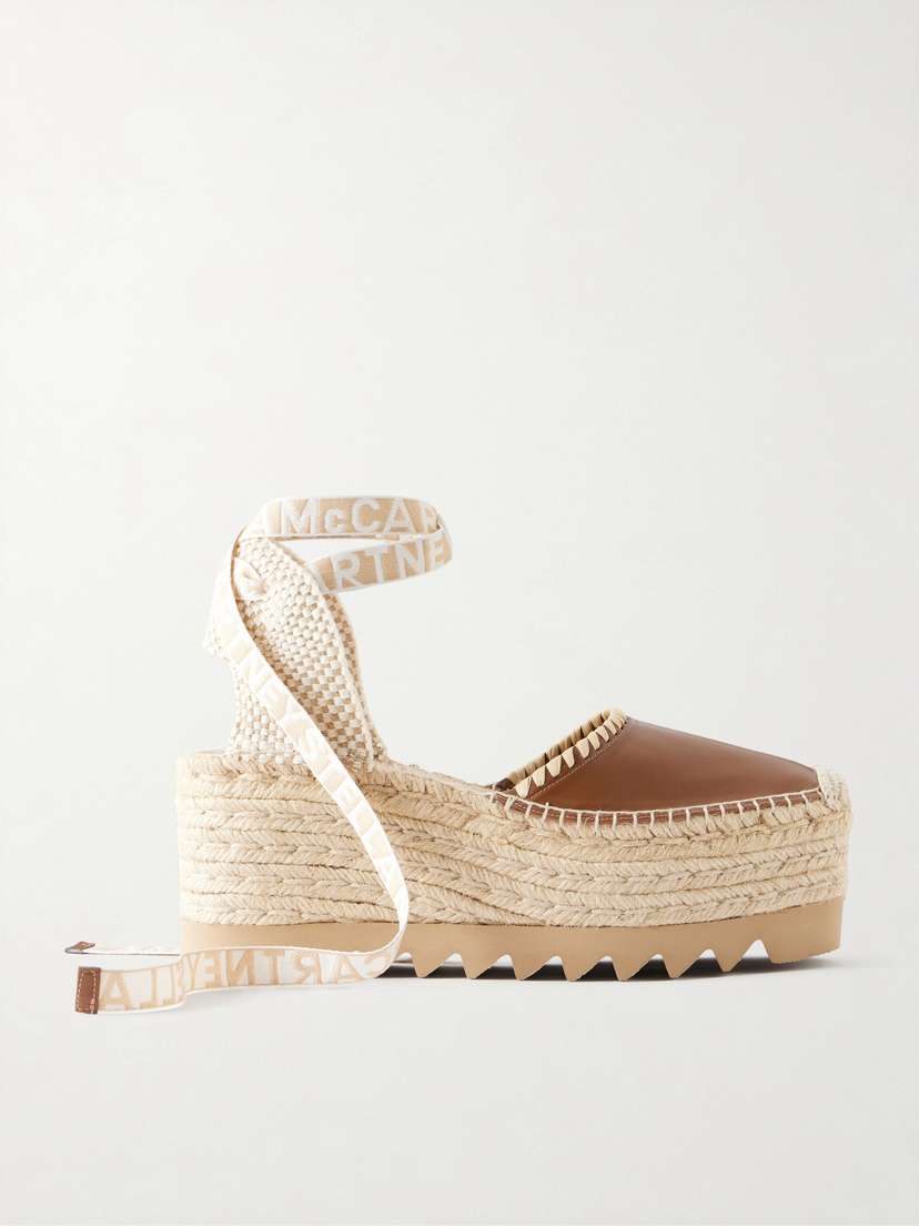 Stella McCartney Gaia Espadrille Wedge