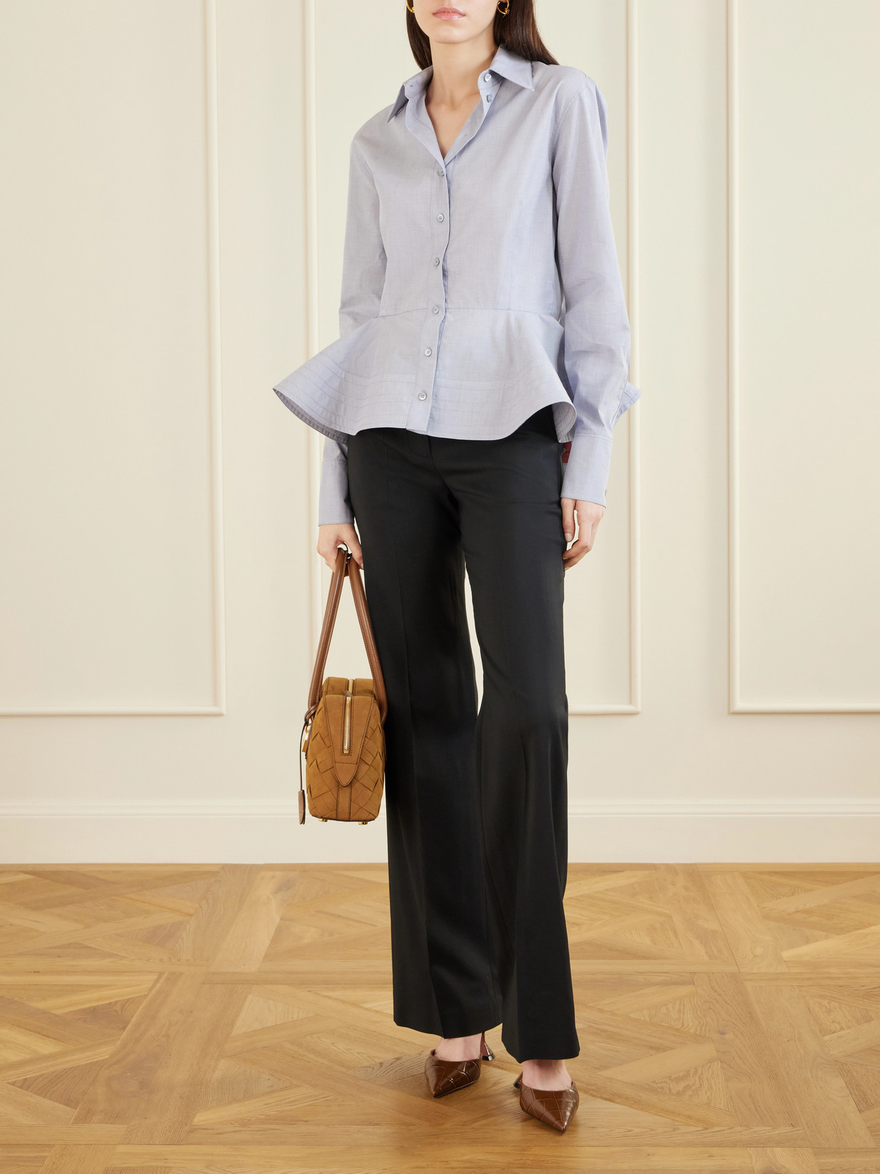 Ryder Medium Woven Shoulder Bag