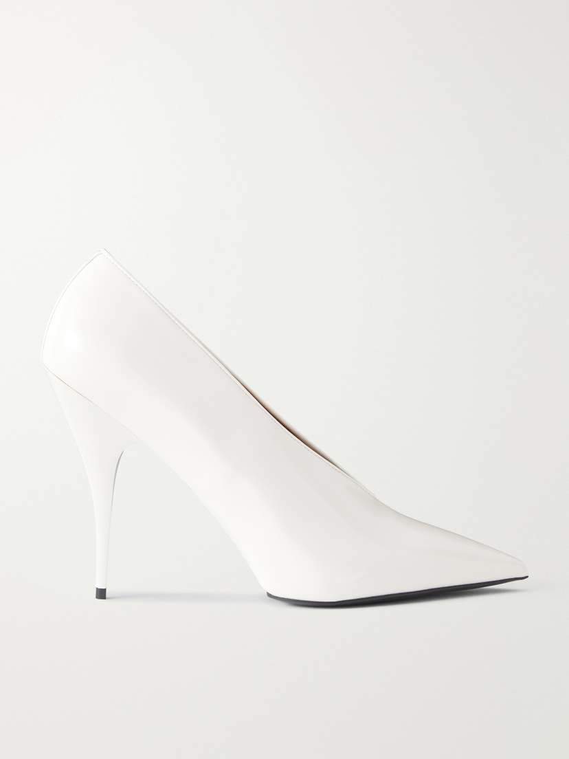 Stella McCartney Plateau Satin Pumps