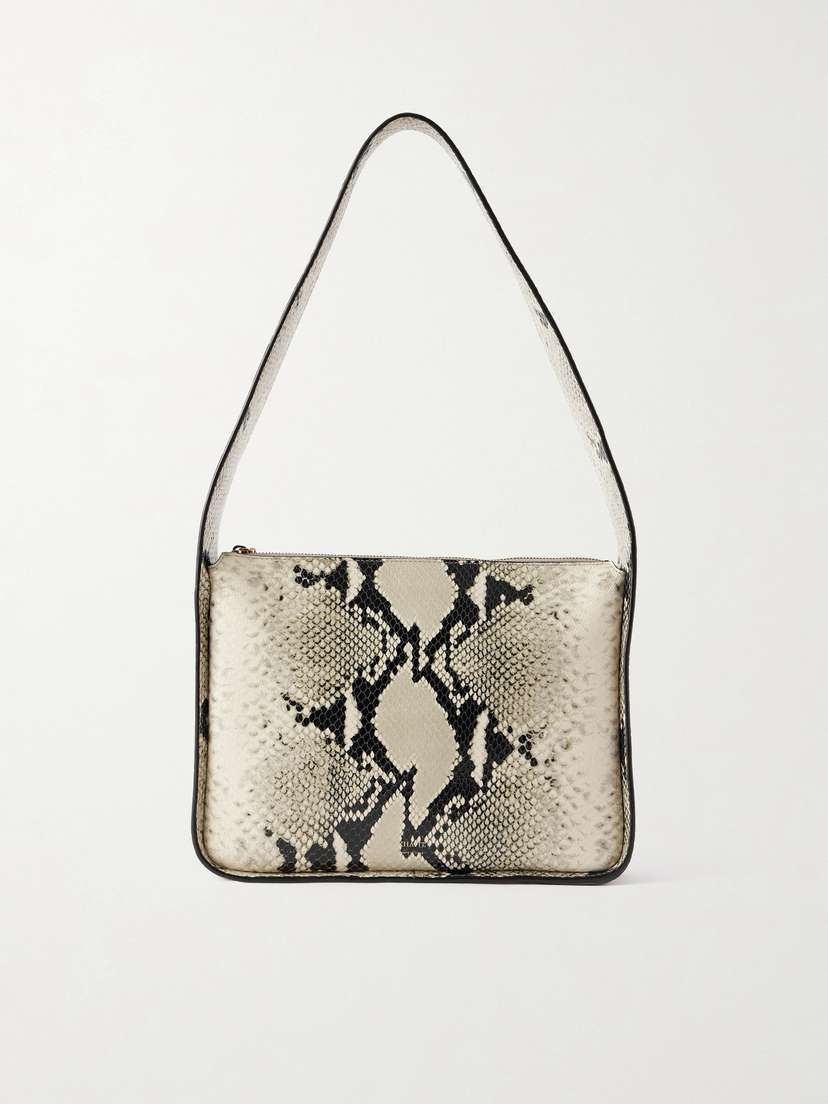 Khaite Lori Snake-effect Leather Shoulder Bag