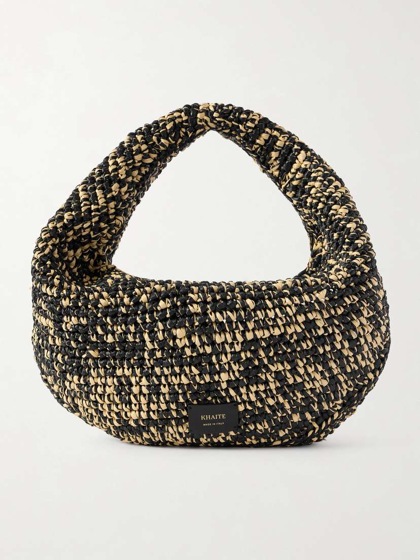 Khaite Olivia Medium Woven Shoulder Bag