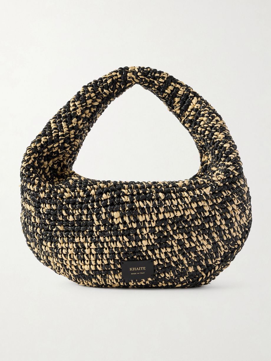Olivia medium woven shoulder bag