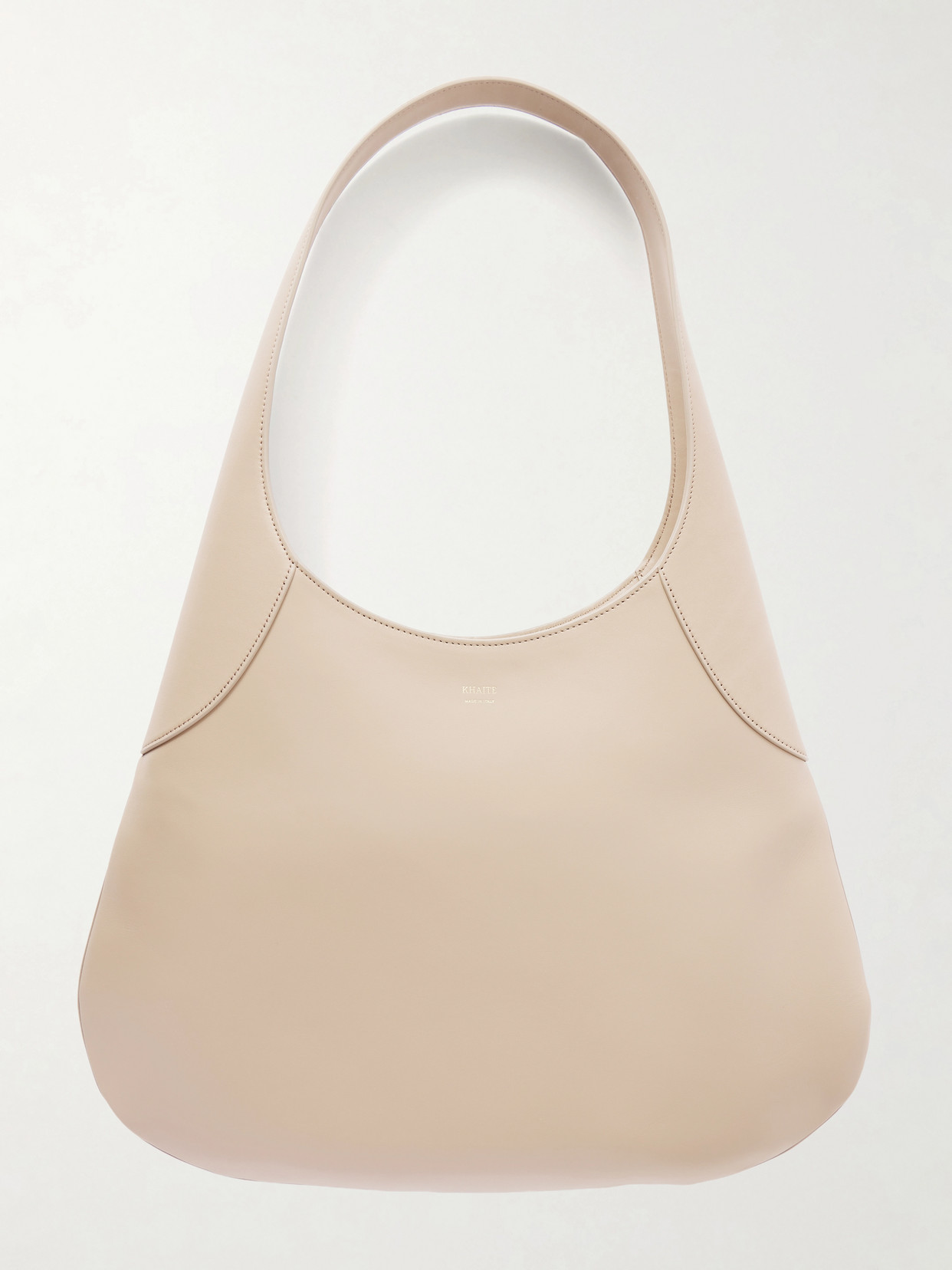 Khaite Joan Large Leather Tote In Neutral