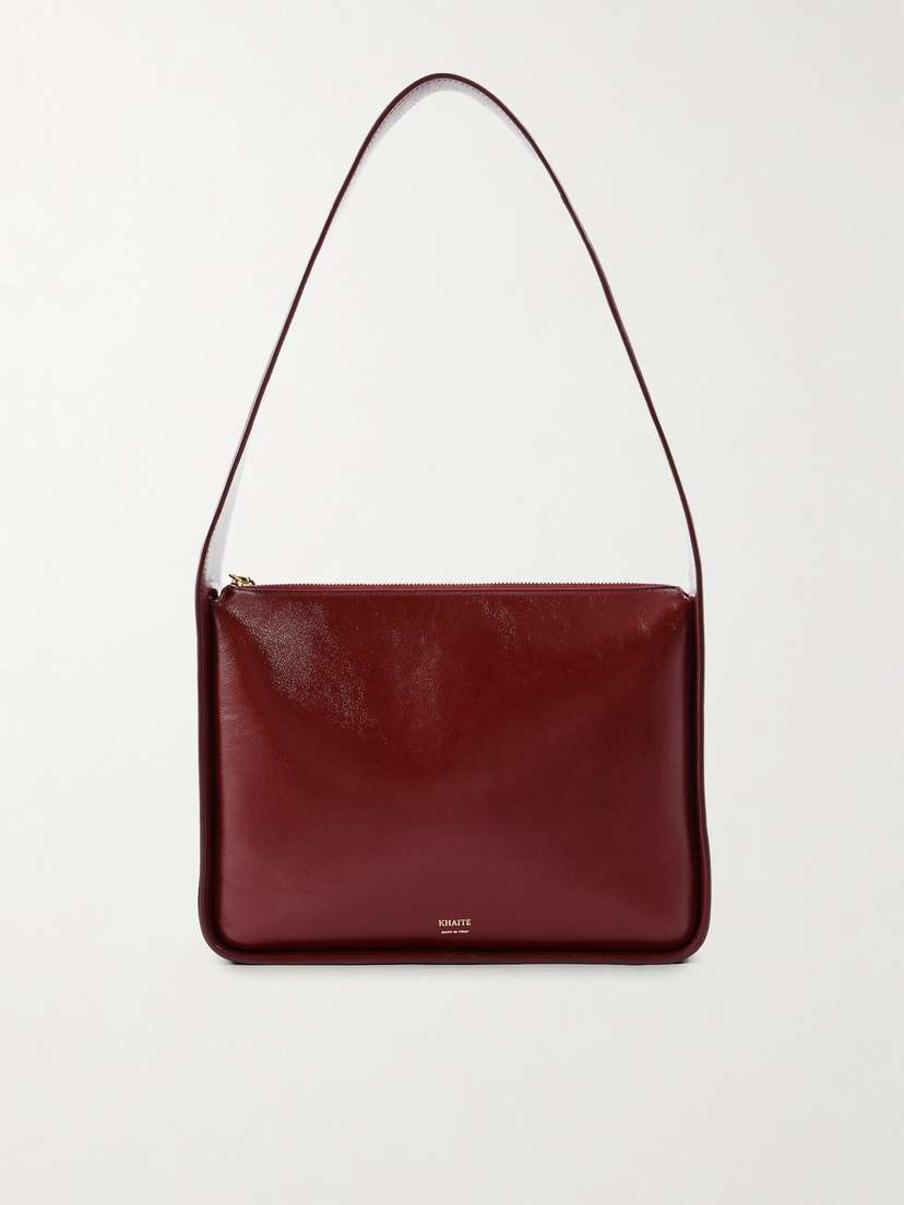 Khaite Lori Textured-leather Shoulder Bag