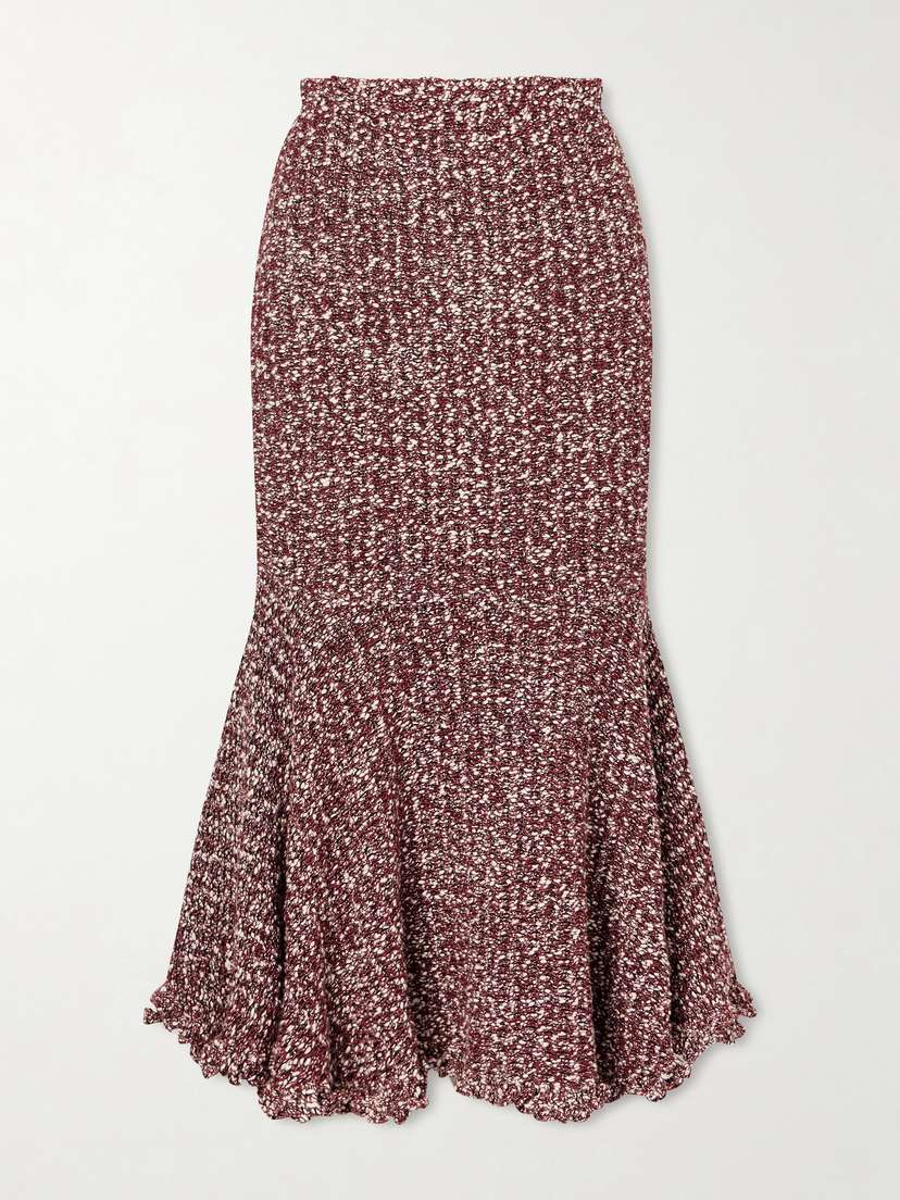 Proenza Schouler Colette Cotton-blend Bouclé Maxi Skirt