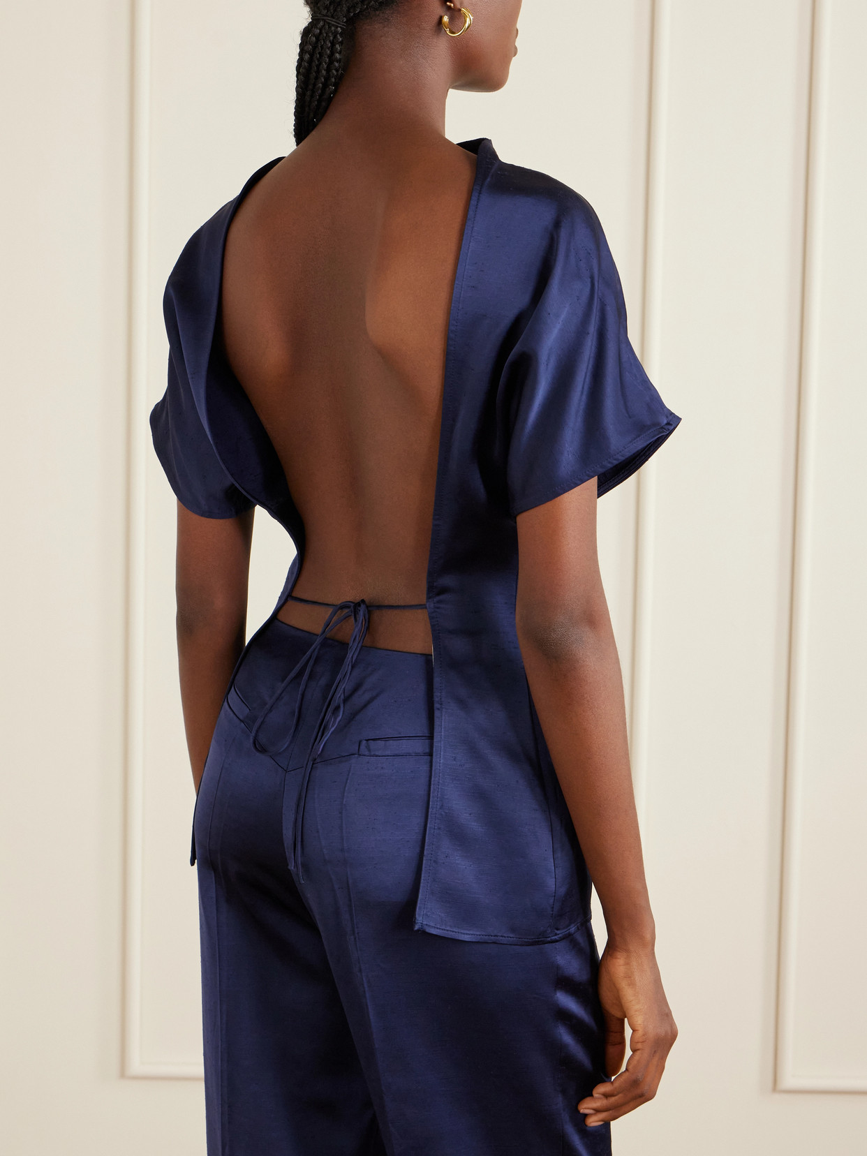 Beatrix Dupioni Blouse