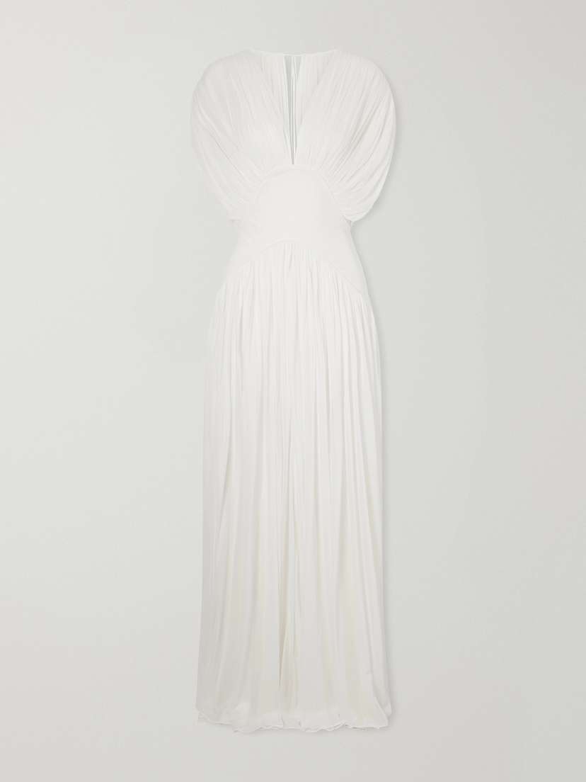 Tove Lyla Gathered Jersey Gown
