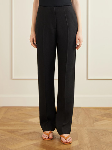 TOVE Oran crepe straight-leg pants