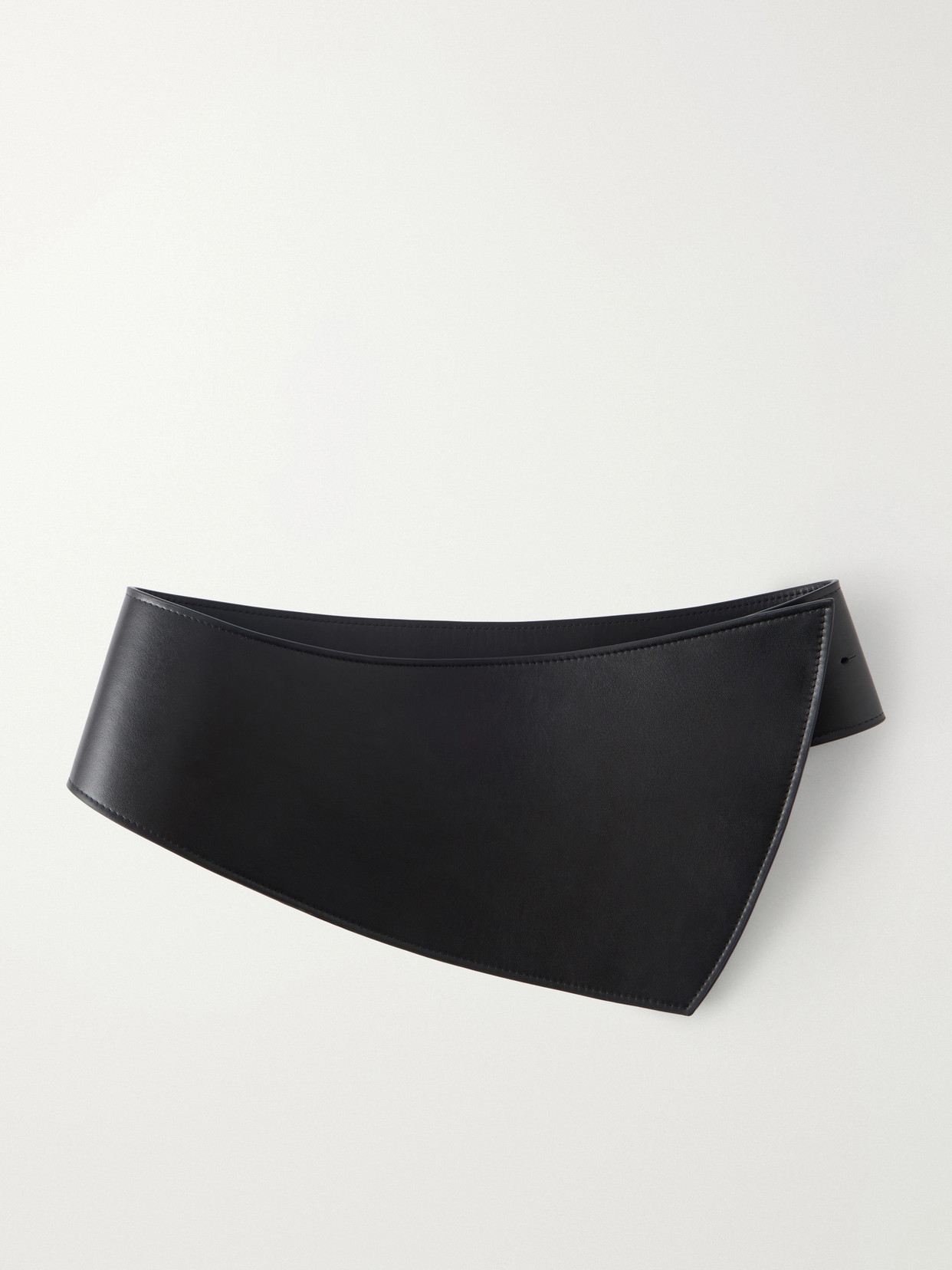 Tove Leather Belt In Black