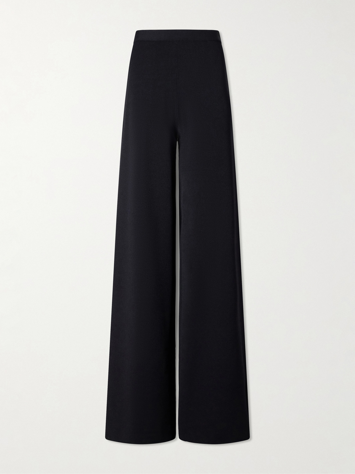 Collection - Stretch-Jersey Mid-Rise Wide-Leg Pants