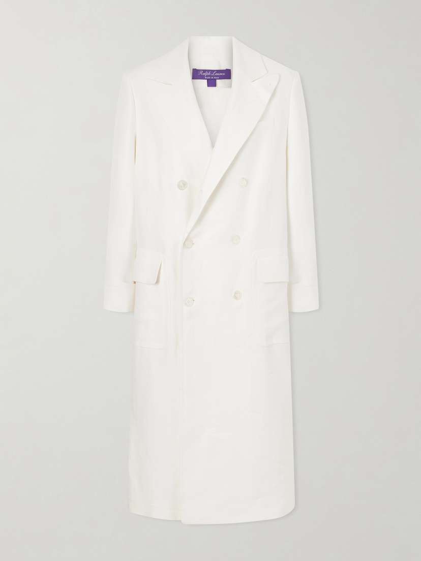 Ralph Lauren Collection Taylan Linen Coat | Thumbnail 5