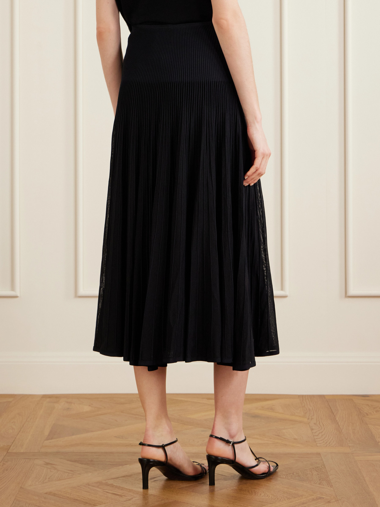 Collection - Celia Ribbed-Knit Midi