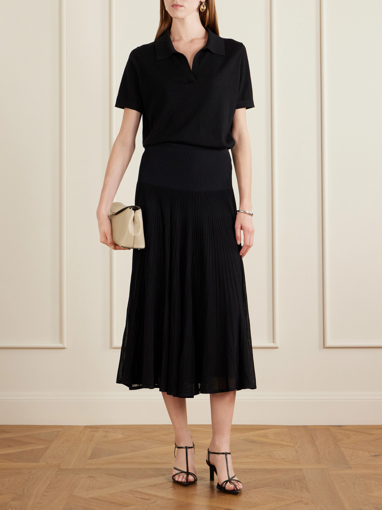 Collection - Celia Ribbed-Knit Midi