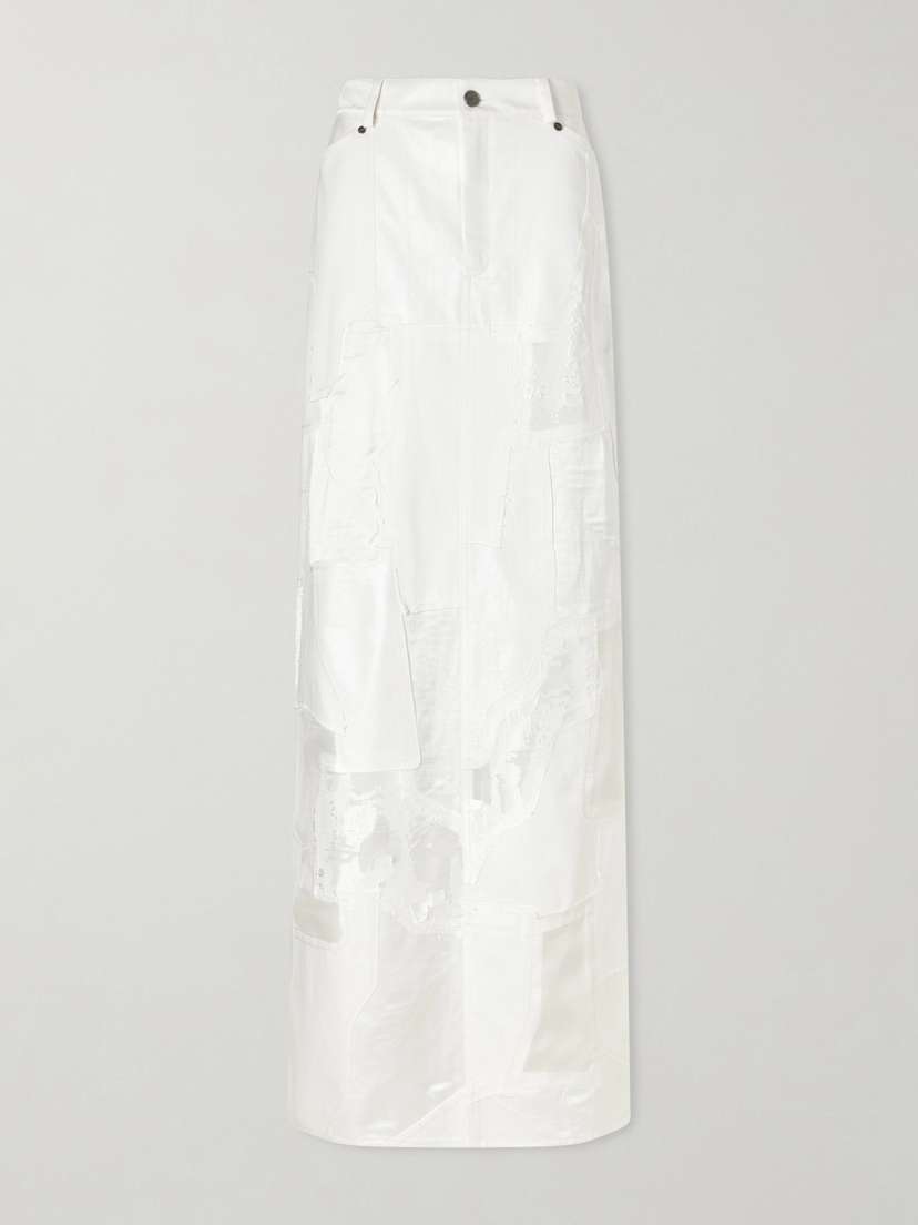 Ralph Lauren Collection Natallia Cotton Maxi Skirt
