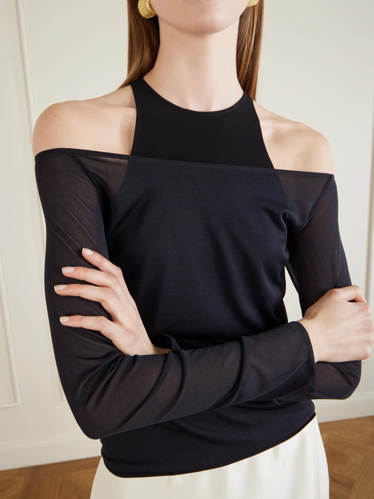 Collection - Maxime Silk-Jersey Sweatshirt