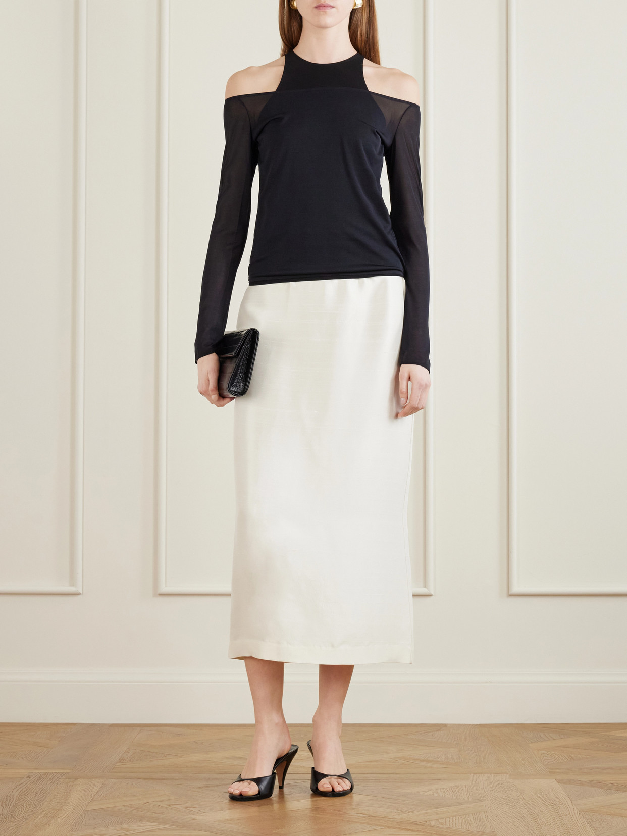 Collection - Maxime Silk-Jersey Sweatshirt