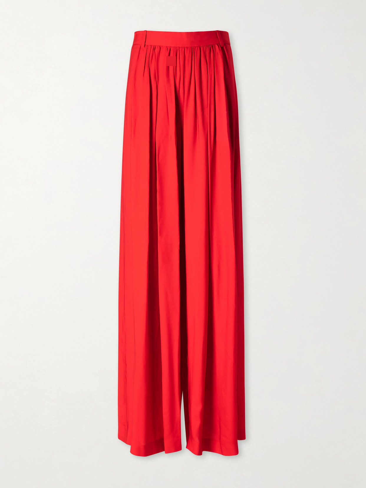 Ralph Lauren Vannesa Satin Wide-leg Pant In Bright Red