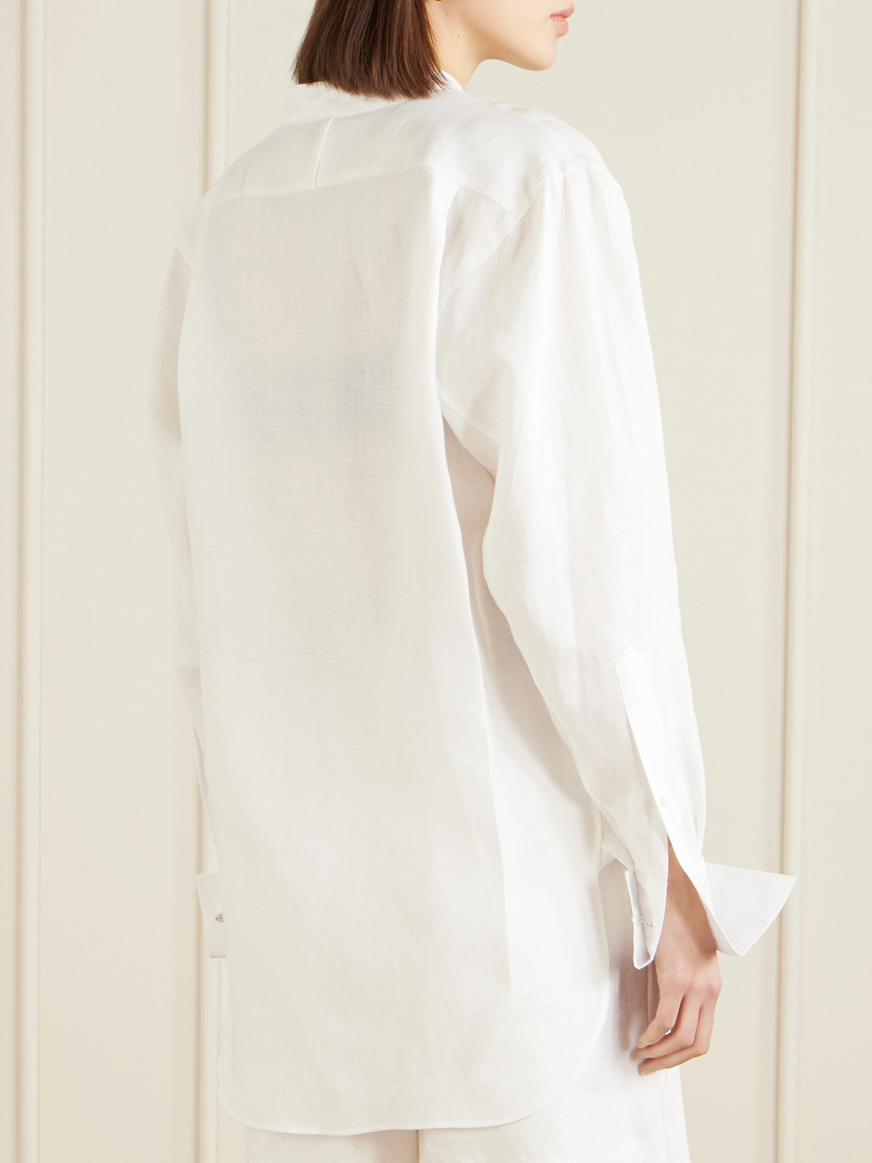 Collection - Kirstin Cotton-Trimmed Shirt
