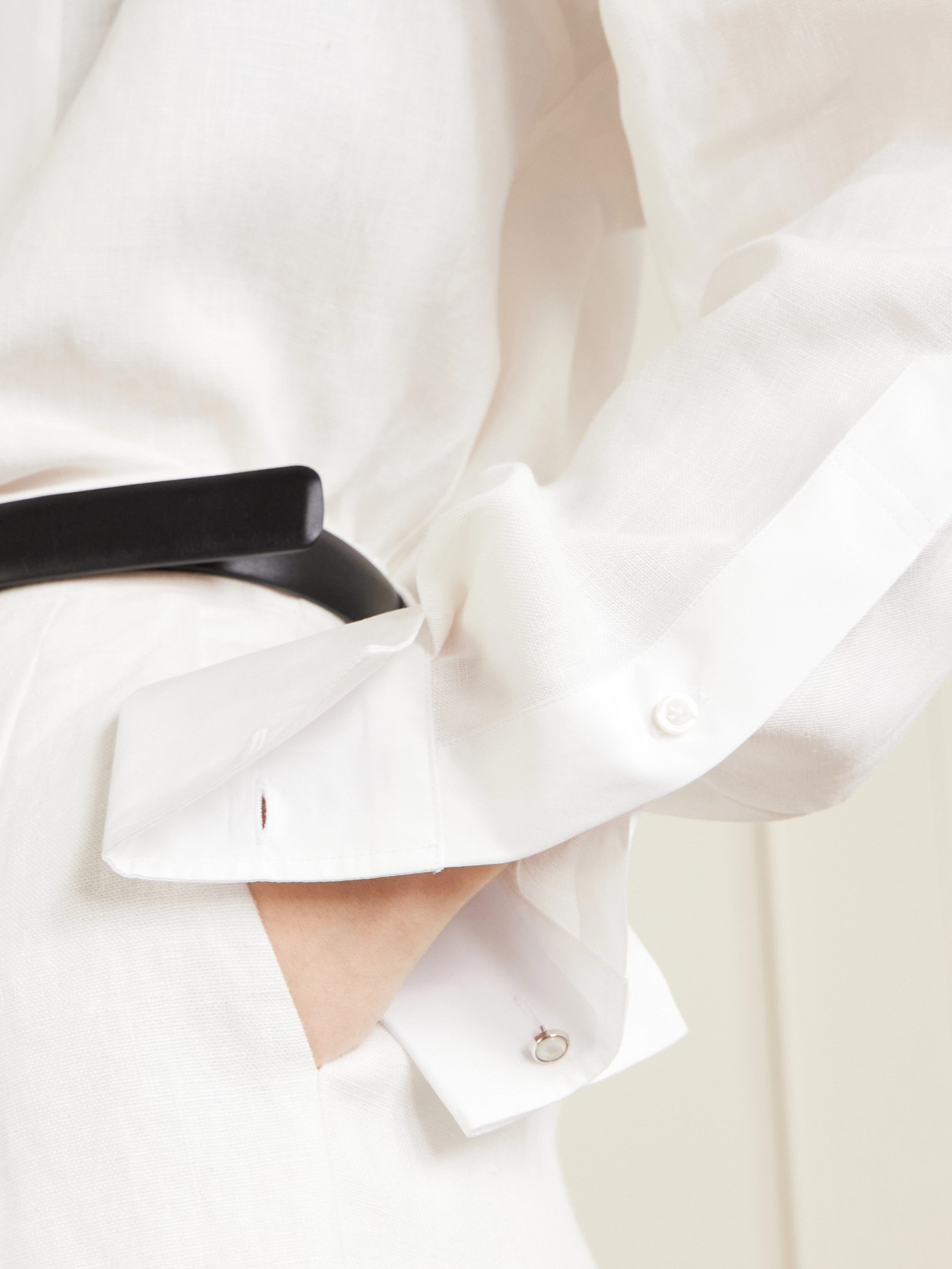 Collection - Kirstin Cotton-Trimmed Shirt